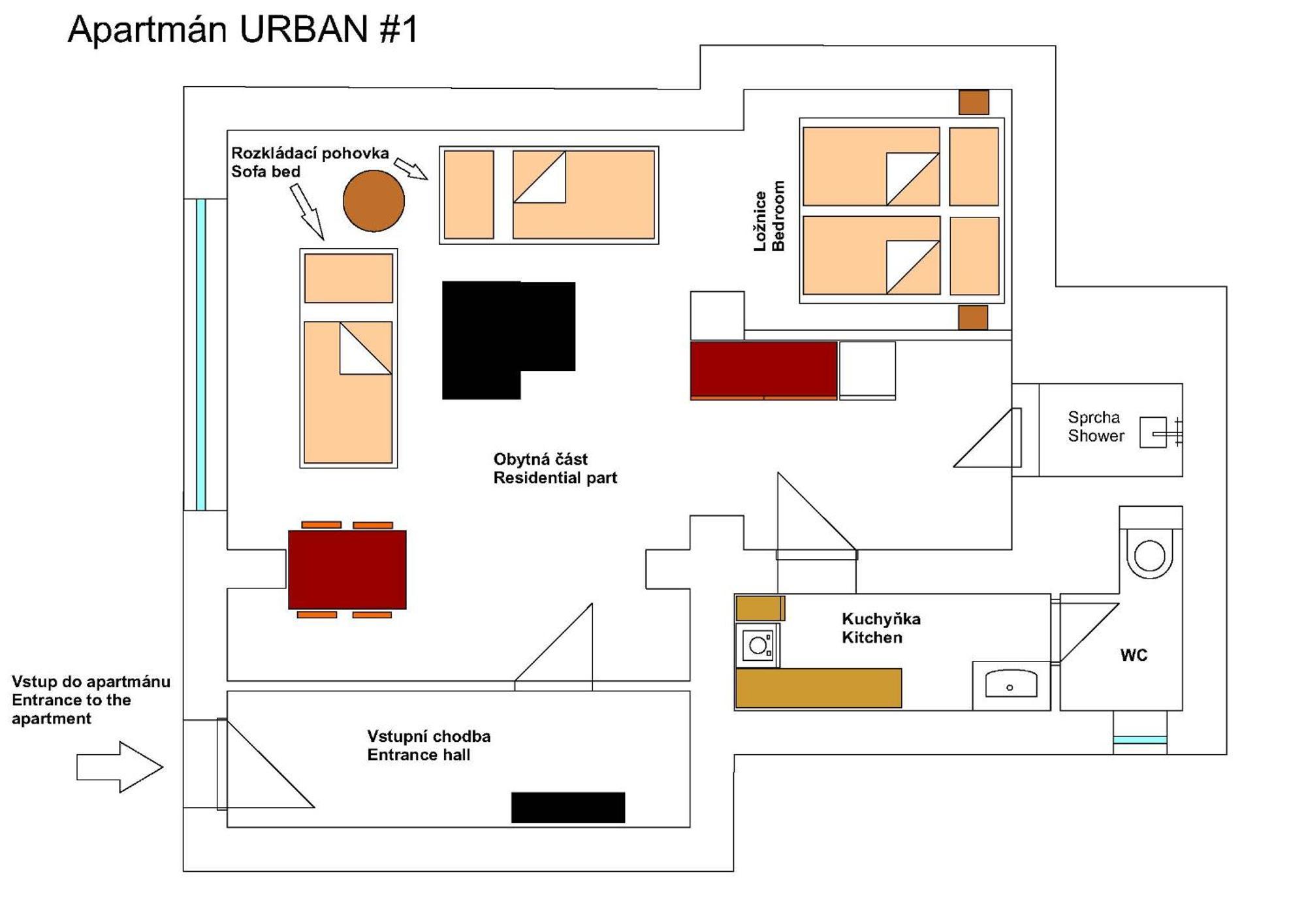 Apartmany Pod Divadlem Znojmo Extérieur photo